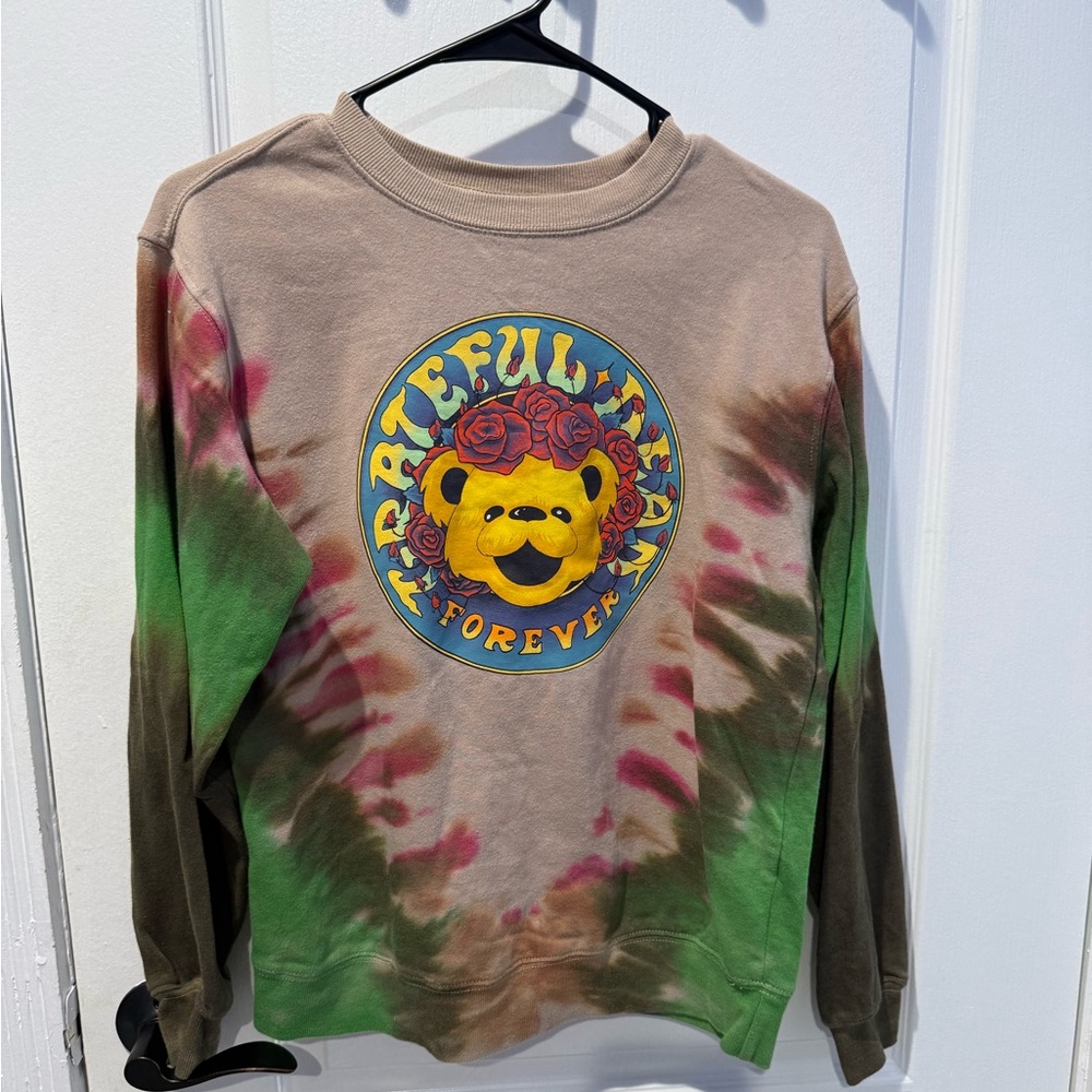 Grateful Dead  Tie-Dye Bear Sweatshirt